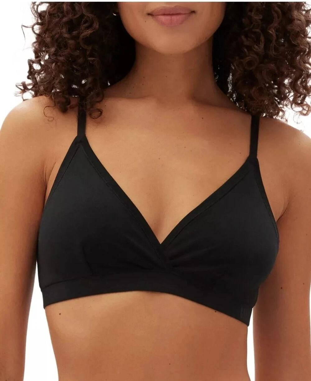 GAP GapBody Women's Breathe Full Coverage Bralette GPW00153 Black X- Small